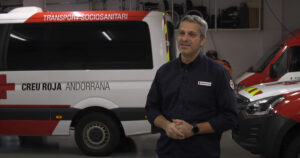 El director apartat de la Creu Roja Andorrana, Jordi Fernández