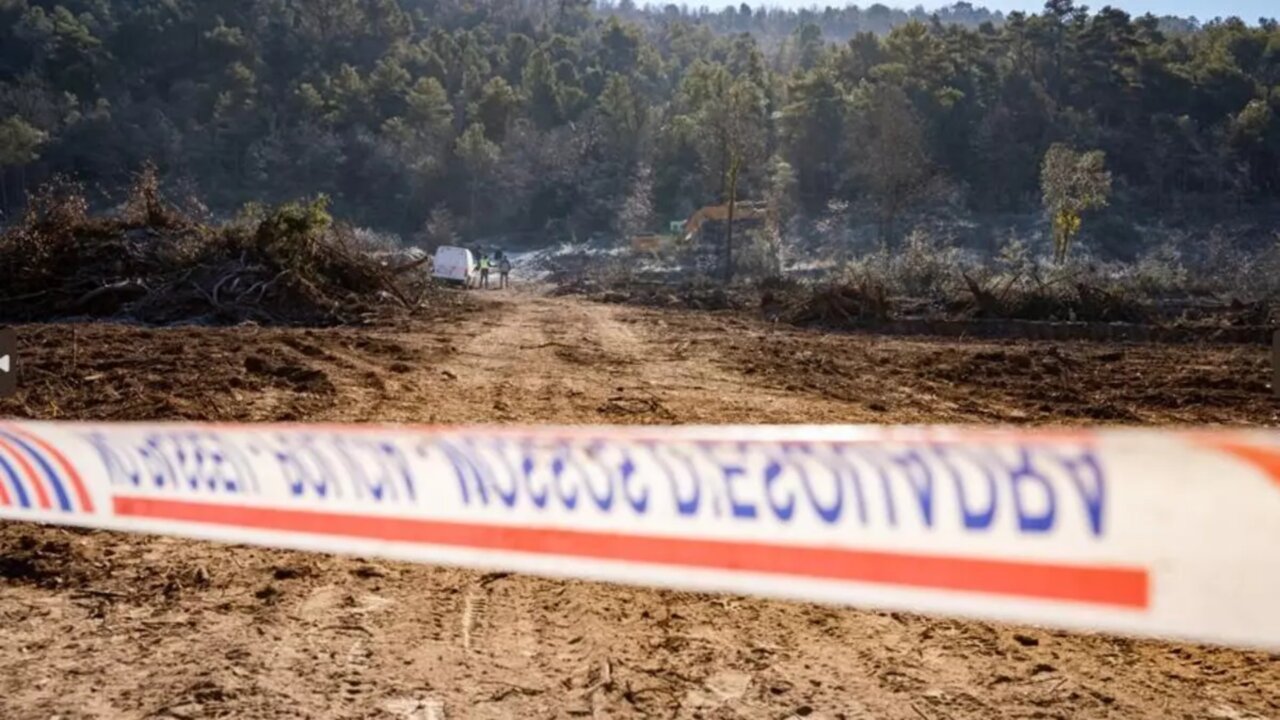 El punt on va tenir lloc el crim, a Baronia de Rialb (ACN)