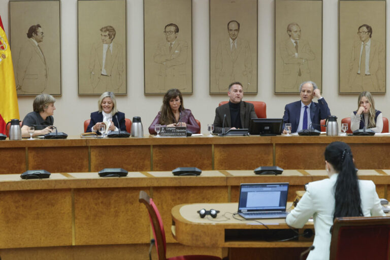 Reunió de la comissió parlamentària d'investigació al Congrés dels Diputats
