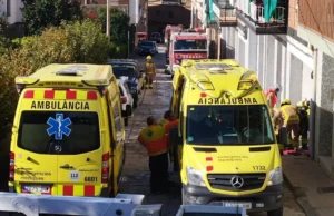 El veí ferit ha estat traslladat a Barcelona
