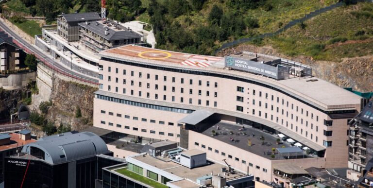 L’hospital de Meritxell és el principal centre sanitari d’Andorra