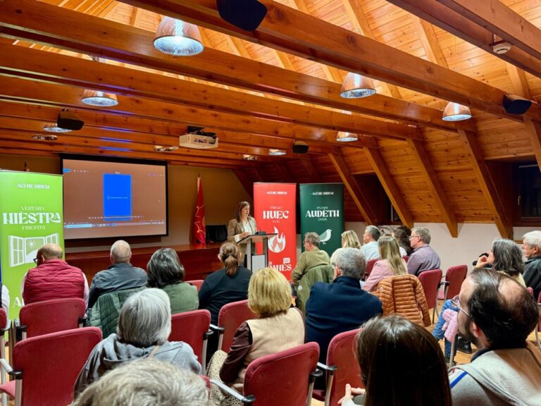 Acte de presentació de la campanya per promoure l'aranès.