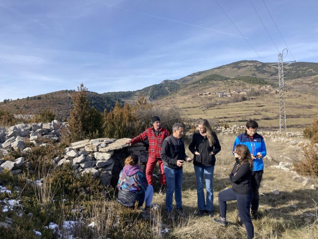 Una construcció de pedra seca conservada a la Cerdanya