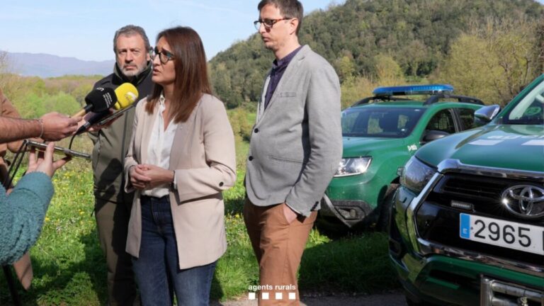 Elisenda Pérez comanda el cos de 675 agents rurals.