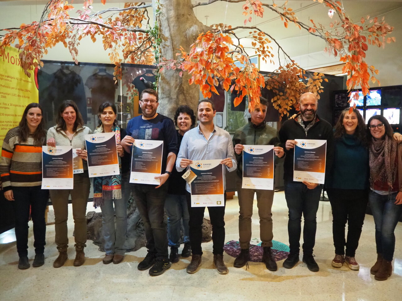 Foto de grup de totes les empreses acreditades