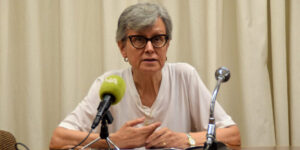 La presidenta de Càritas Andorra, Anna Maria Vilas