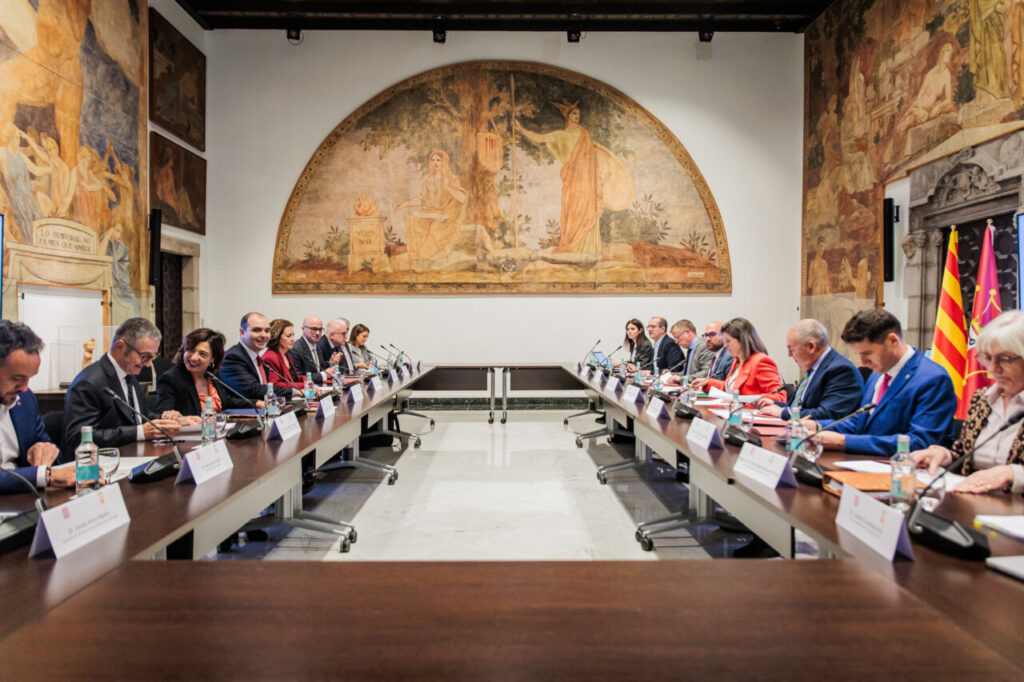 Reunió de la comissió bilateral entre la Generalitat i el Conselh Generau d'Aran