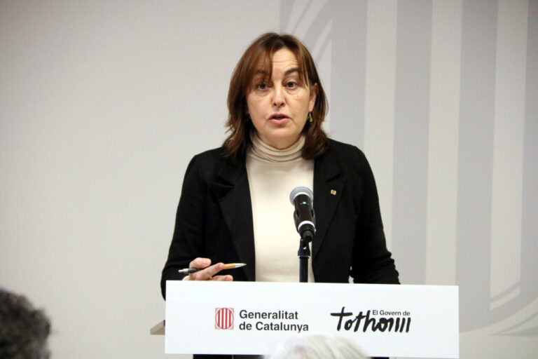 Sílvia Paneque és la consellera de Territori de la Generalitat