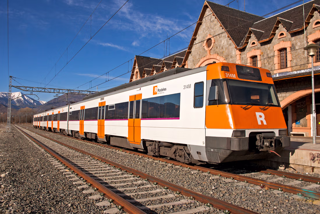 La línia R3 està tallada entre Puigcerdà i Barcelona.