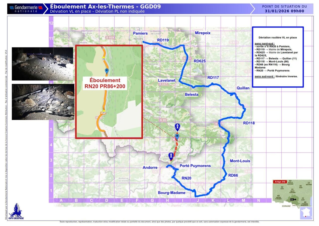 Per poder accedir a Andorra des de França, cal fer una gran volta