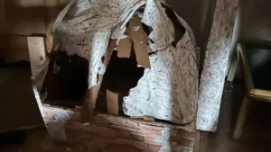 L’atrezzo que guardava Teatremp ha estat vandalitzat