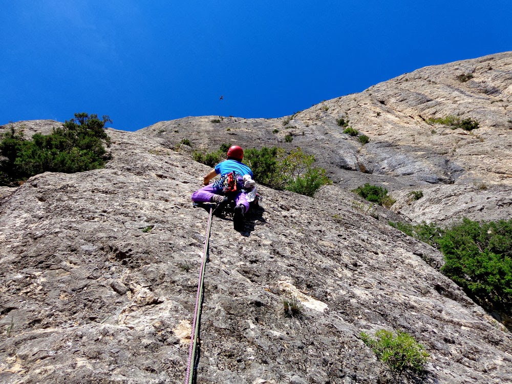 El Roc de Rombau s’ha convertit en un referent internacional dels escaladors