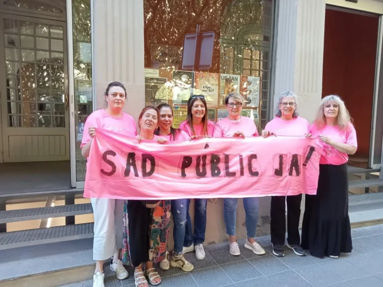 Les treballadores del SAD han protagonitzat un llarg conflicte sindical… i han guanyat