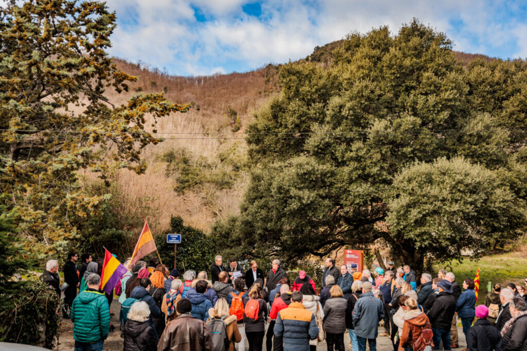 Acte d’inauguració de la nova ruta transfronterera de l’exili