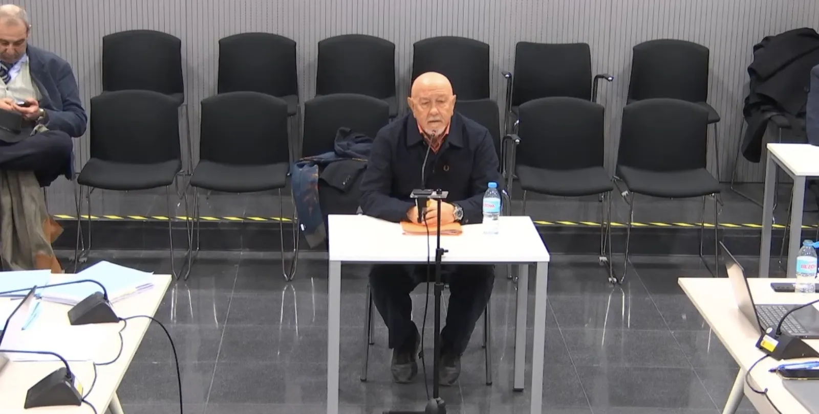 Marcelino Martín-Blas durant la seva declaració a l'Audiència Nacional.