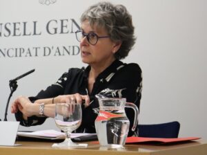 La consellera Susanna Vela demana explicacions al Govern.