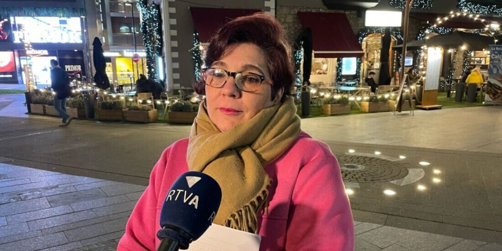 Rebeca Bonache, representant del Sindicat de l’Habitatge