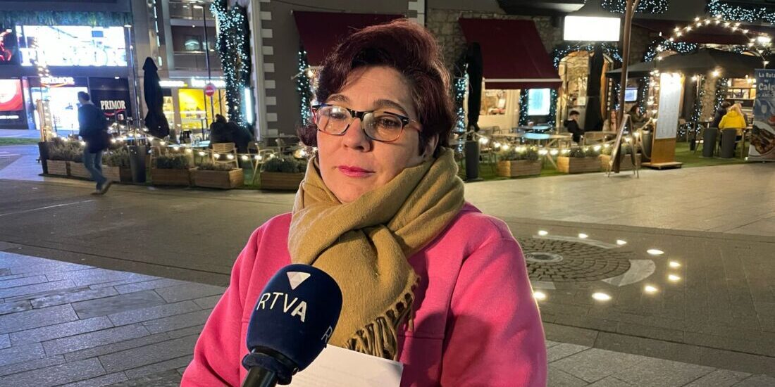 Rebeca Bonache, representant del Sindicat de l’Habitatge