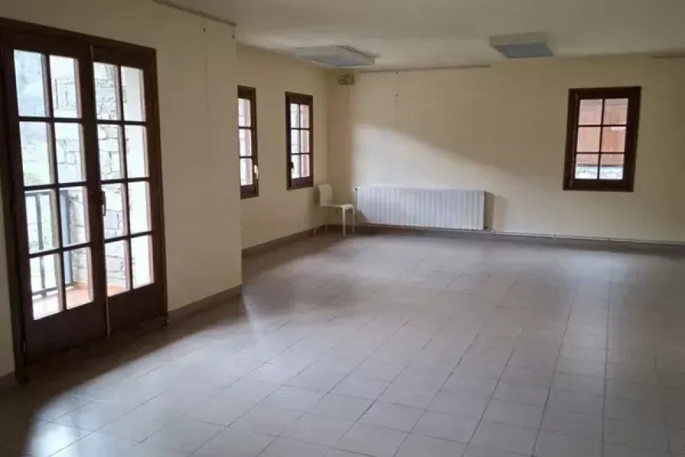 La sala municipal on s’instal·larà el nou “coworking”.