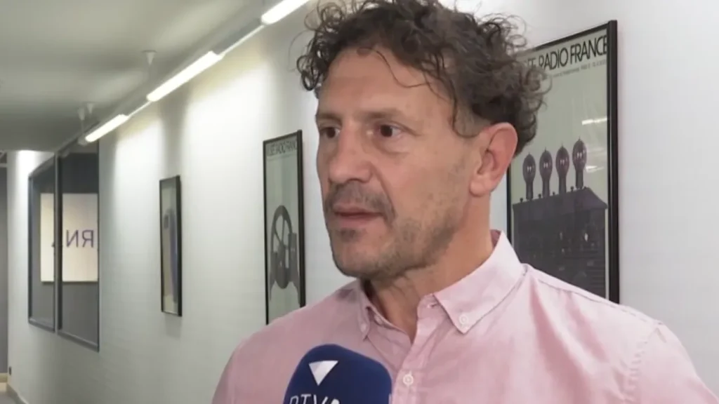 El president de l’associació Argentinos en Andorra, Riccie Ponce