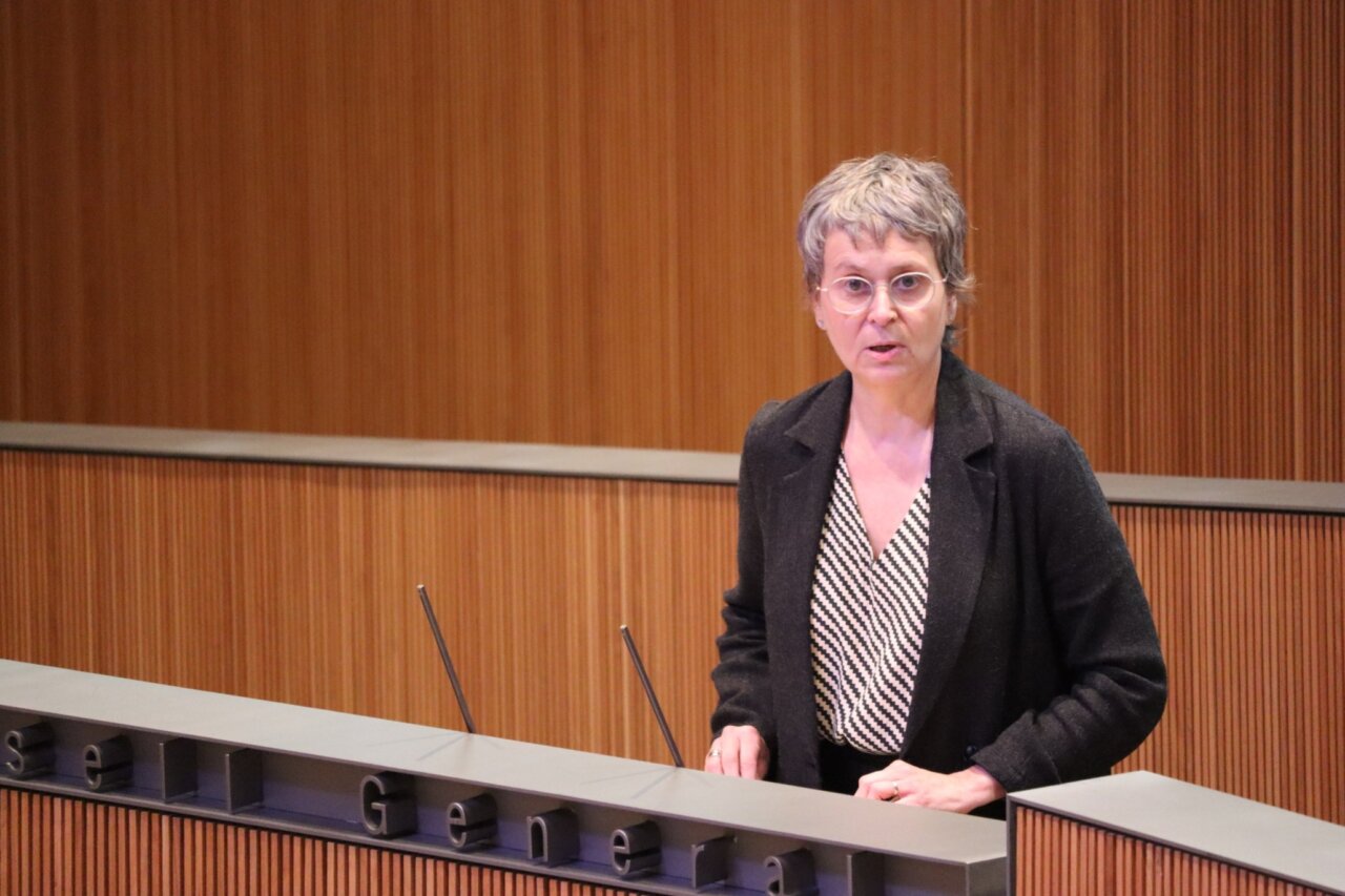 Susanna Vela reivindica la despenalització de l’avortament.