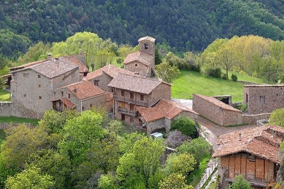 El poble de Cava, a l’Alt Urgell.