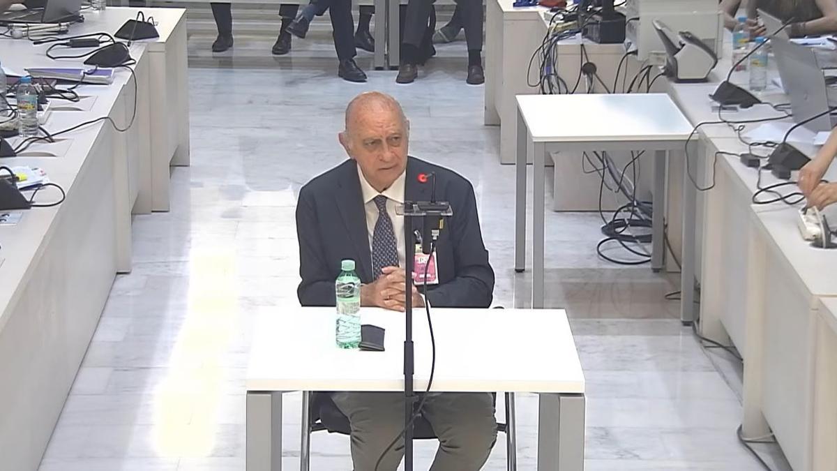 Jorge Fernández Díaz, declarant a l’Audiència Nacional.