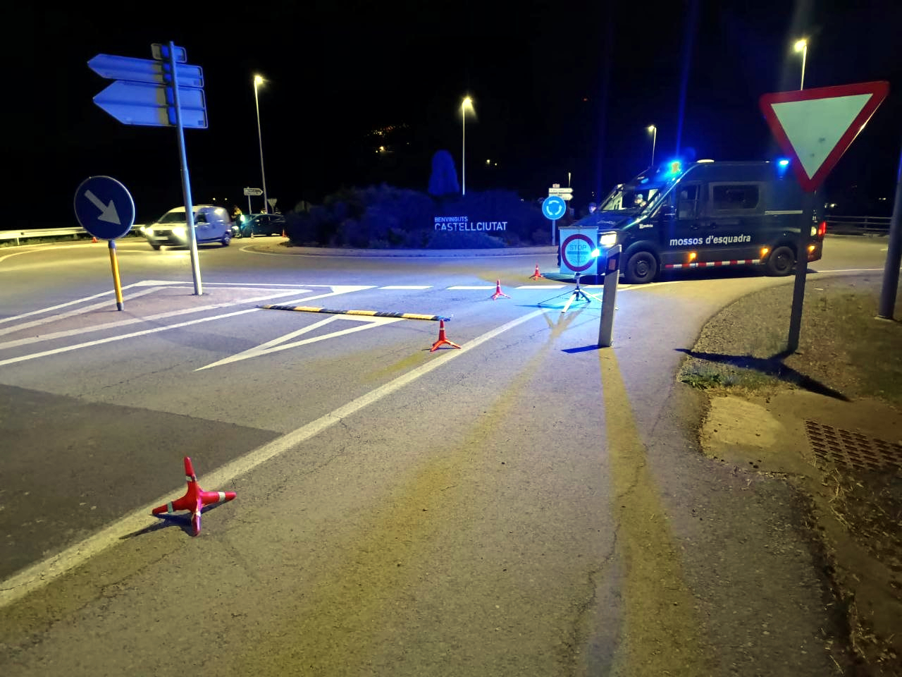 Dispositiu ‘Kanpai’ desplegat a la Seu d’Urgell (Mossos d'Esquadra)