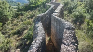 Les trinxeres de Vilanoveta són un important testimoni de la Guerra Civil