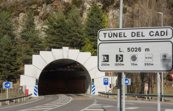 Passar el túnel del Cadí costa 14,56 euros.