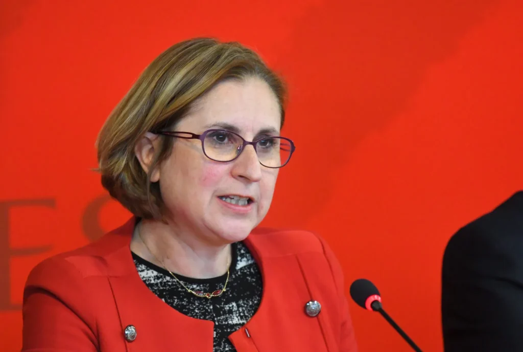 Hermeline Malherbe és la presidenta del Consell Departamental, impulsor del canvi de nom.