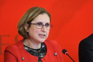 Hermeline Malherbe és la presidenta del Consell Departamental, impulsor del canvi de nom.