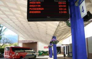 Estació d’autobusos de la Seu d’Urgell.