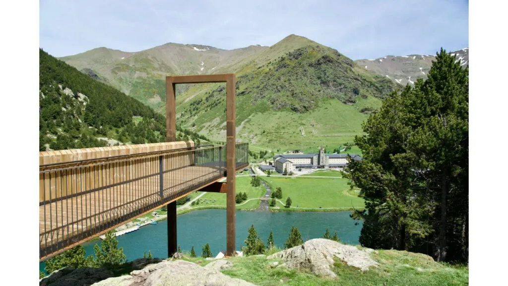 El nou mirador de la Vall de Núria.