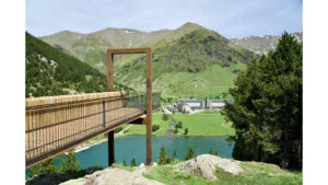 El nou mirador de la Vall de Núria.