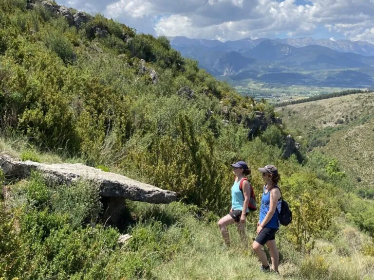 El Tossal d’Isòvol va ser una de les rutes visitades en aquest Happy Walking.