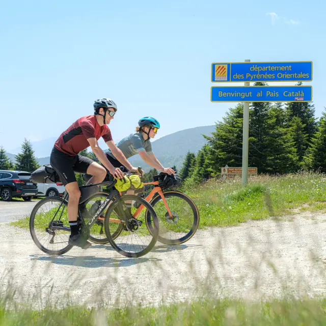 Els Pirineus Orientals són territori ciclista.