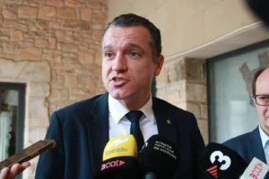 El conseller Òscar Ordeig és el primer secretari del PSC a la demarcació de Lleida.
