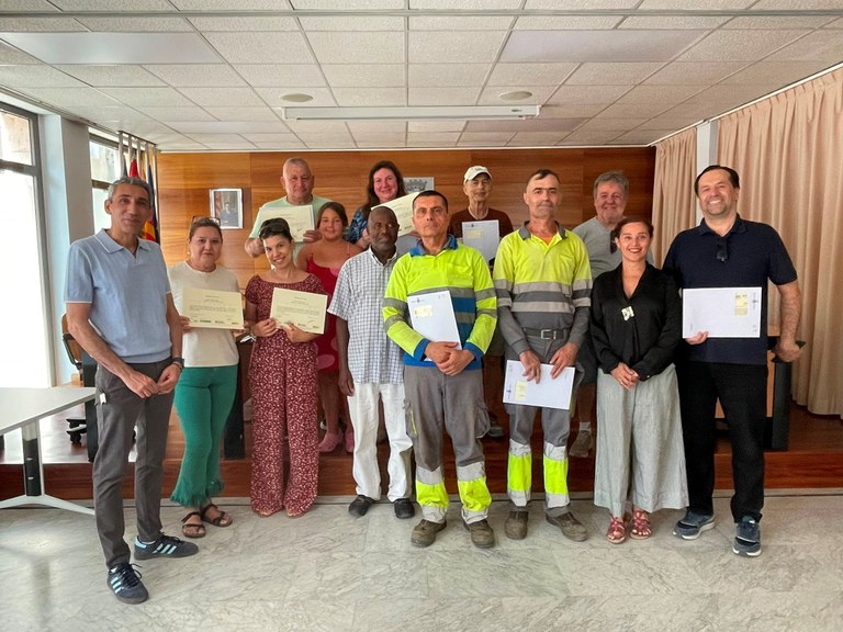 Acte de lliurament dels diplomes dels cursos
