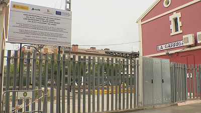 La línia ferroviària comença actualment a la Garriga