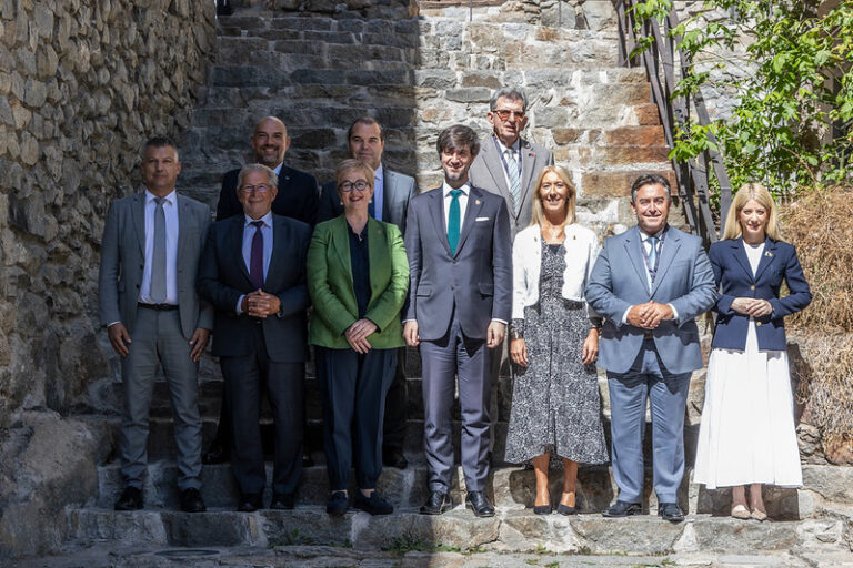La Confèrencia de Presidents de Parlaments de Petits Estats Europeus signa el Memoràndum d’Entesa a Casa de la Vall. / @ConsellGeneral.