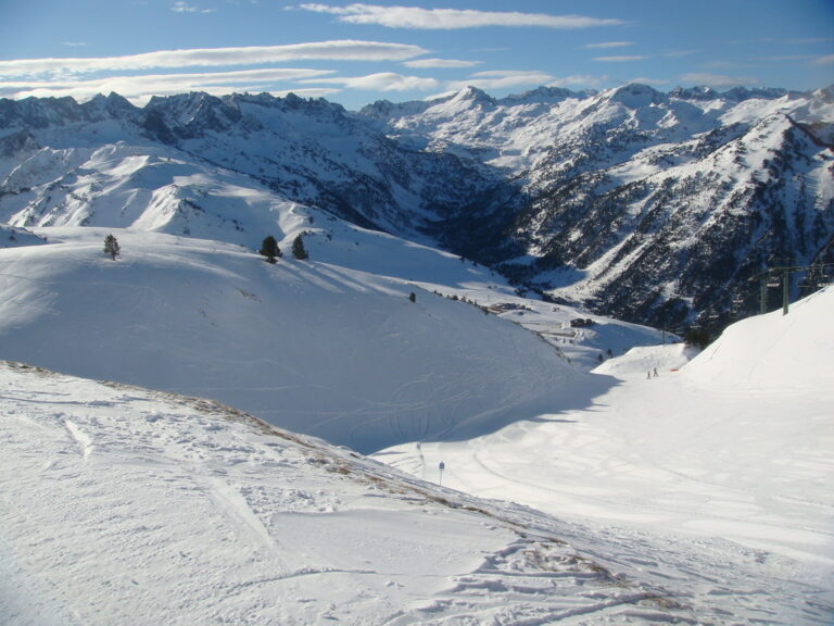 Zona d'esquí d'accés a Bonaigua, a Baqueira Beret. / P. Monteagudo (Flickr).