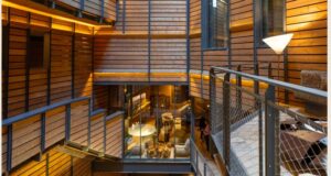 La Querola d'Ordino, de l'arquitecte Jean Nouvel, a les seves zones comunes. / La Querola.