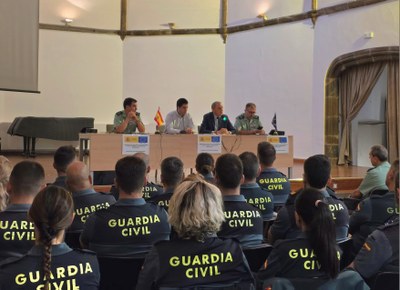 La formació ha posat èmfasi en la vigilància de fronteres i la migració irregular. / Subdelegació del Govern de Lleida.