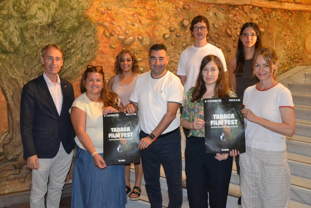 Presentació del Tabaca Film Fest a la Diputació de Lleida. / Tabaca Film Fest.