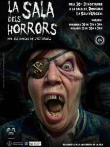 La Sala dels Horrors estarà oberta a partir de divendres, fent en aquest l'horari de 21h a 00h. / Ajuntament de la Seu d'Urgell.
