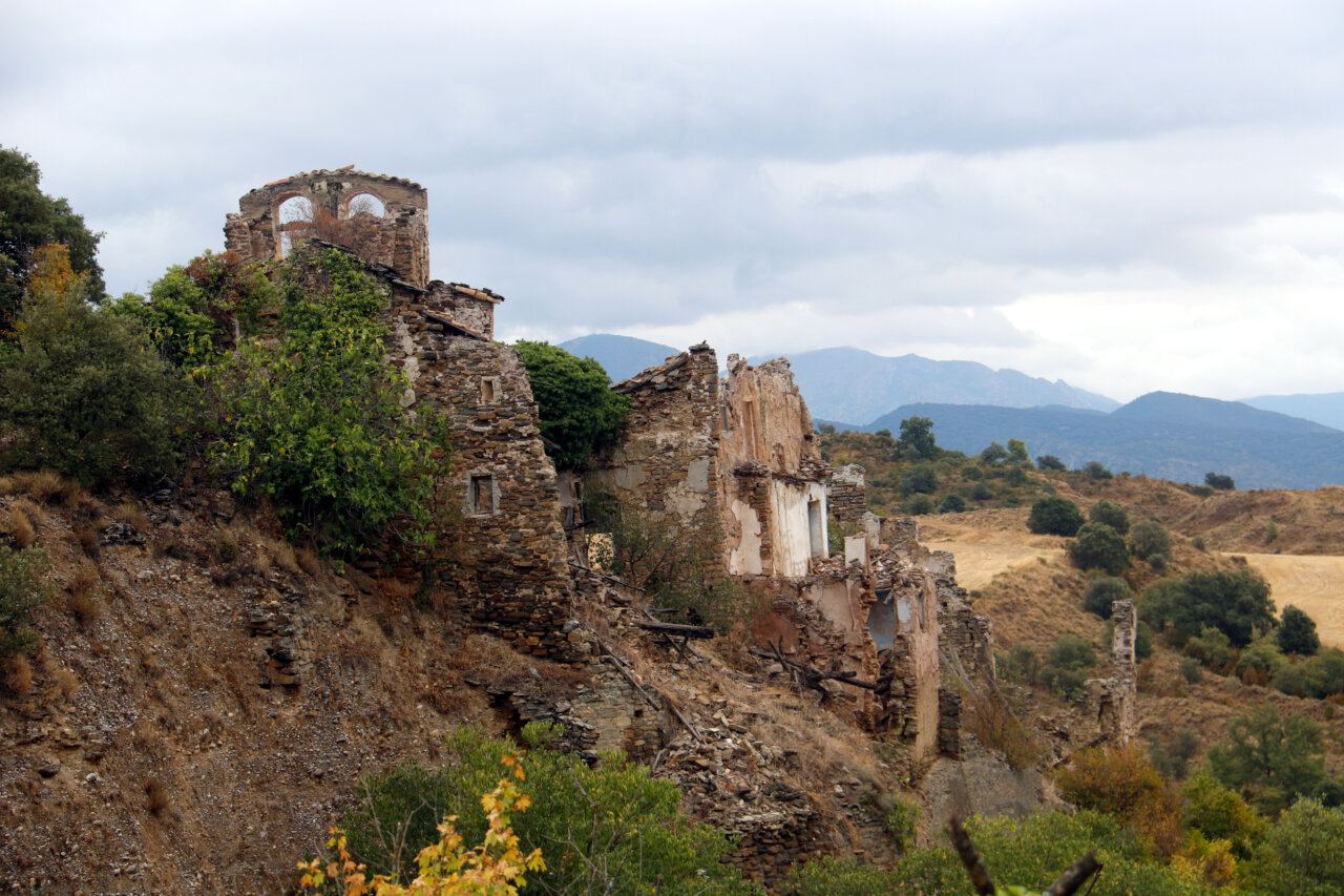 Poble abandonat de Tendrui Vell, al Pallars Jussà. / M. Lluvich (ACN).