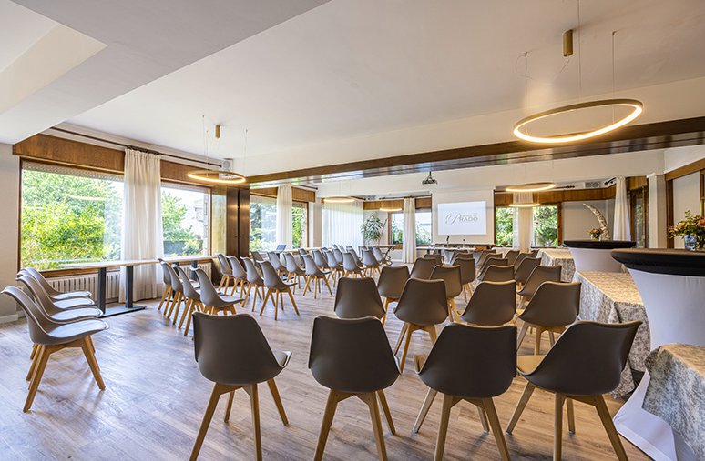 Sala de conferències de l'Hotel el Prado, a Puigcerdà. / Hotels Cerdanya.