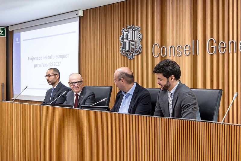 Projecte de llei del pressupost per a l’exercici 2027. / Eduard Comellas.